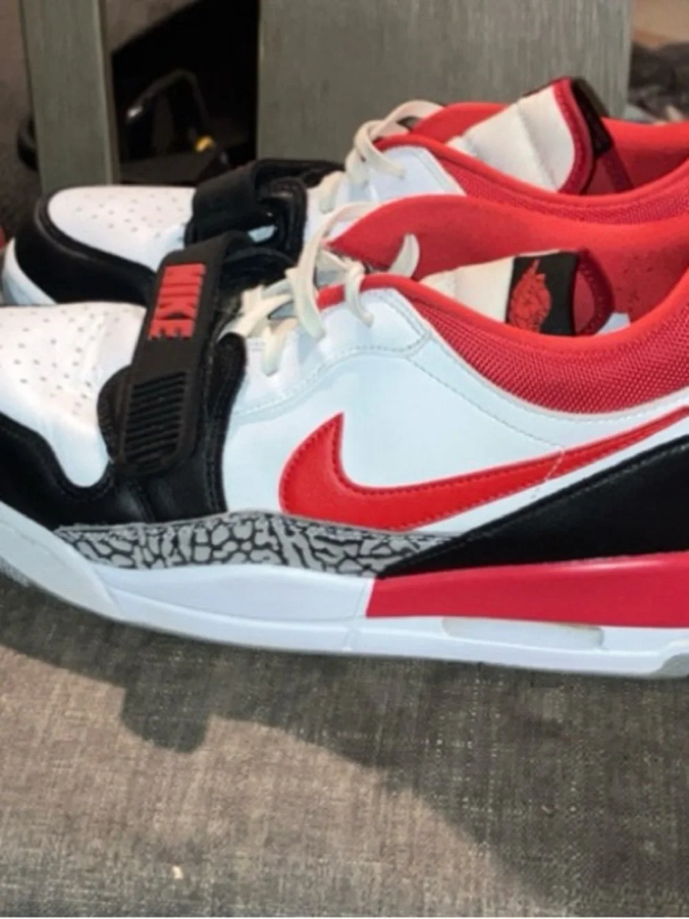 Jordan 312 legacy low top fire red